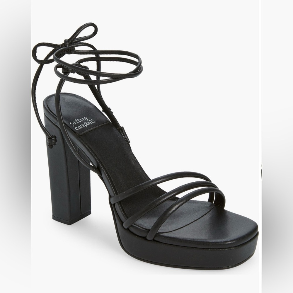 Jeffrey Campbell Black Platform Heels